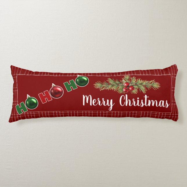 Holiday Balls Body Pillow (Front)