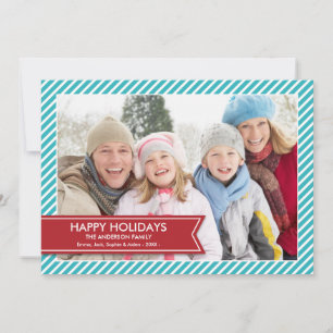 HOLIDAY BANNER HOLIDAY PHOTO CARD