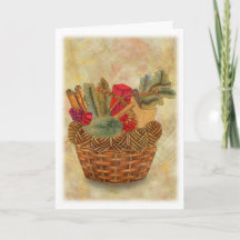 Holiday Basket Card