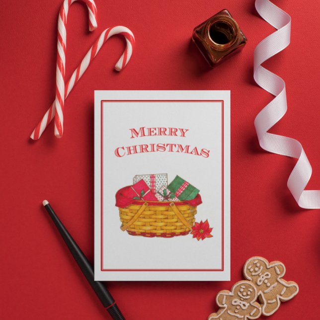Holiday Basket Christmas Card (Creator Uploaded)