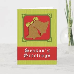 Holiday Bells - Greeting Card