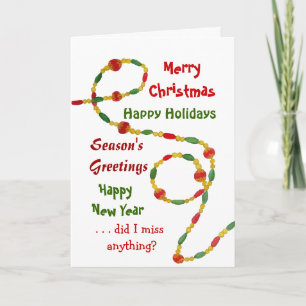 Holiday Best Card