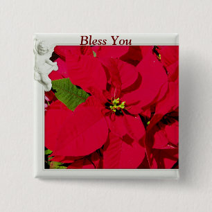 Holiday Blessings_ 15 Cm Square Badge