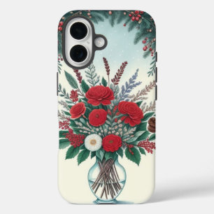 Holiday Bouquet iPhone 16 Case