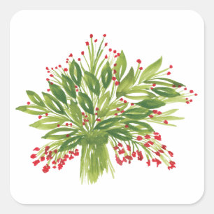 Holiday Bouquet sticker