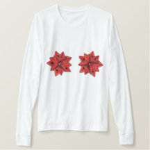 Holiday Bow Bra (Red)