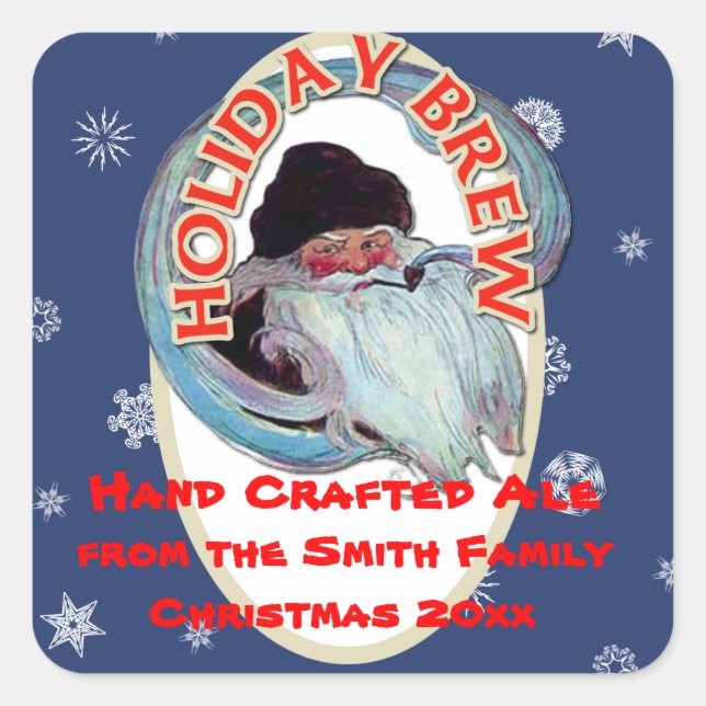 Holiday Brew and Beer Labels (Front)