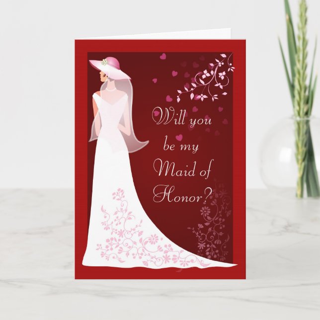 Holiday Bride - Wedding Card (Front)