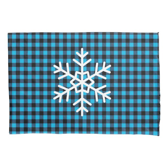 Holiday Buffalo Plaid Pillowcase (Front)