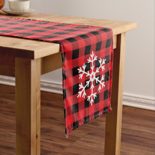 Holiday Buffalo Plaid Table Runner