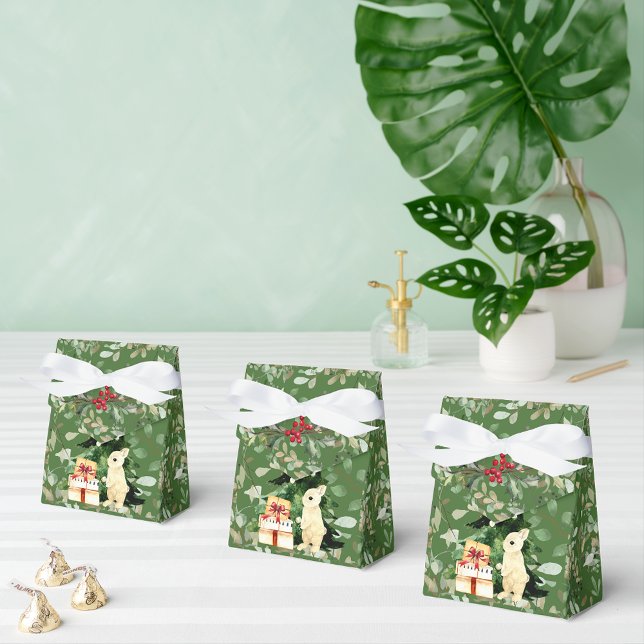 Holiday Bunny 2 Favour Box (Creator Uploaded)