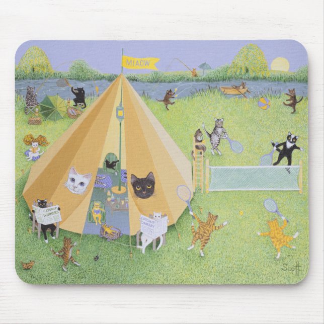 Holiday Camp Mouse Pad (Front)