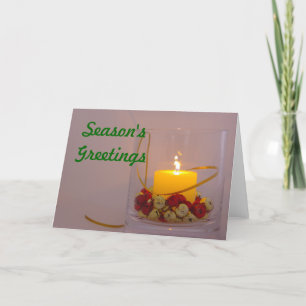 Holiday Candle Card