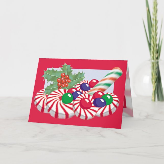 HOLIDAY CANDY Custom Card (Front)