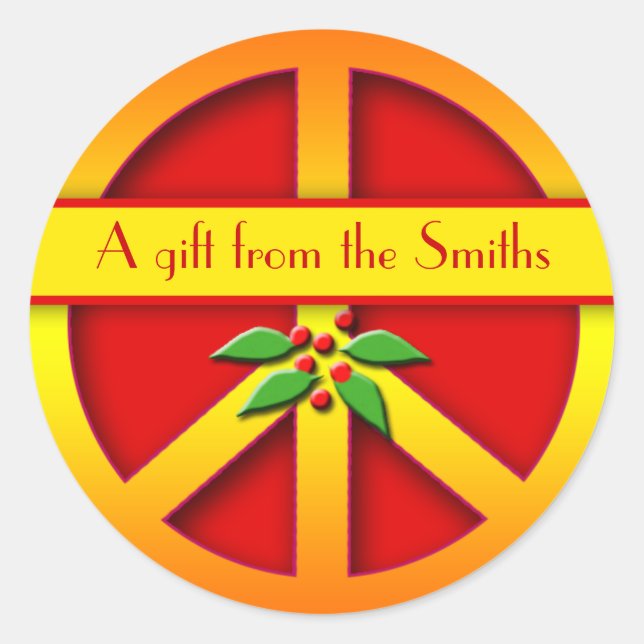 Holiday Canning Labels to Personalise (Front)