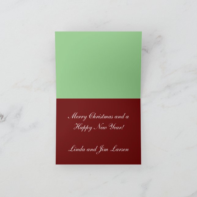 Holiday card (Inside)