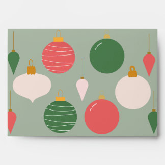 Holiday Card - Blank Envelope