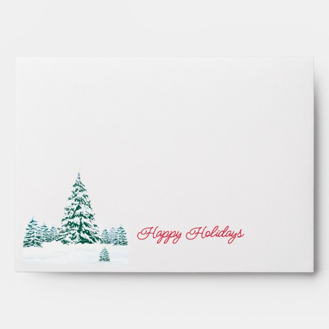 Holiday Card Envelope (Front)