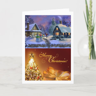 Holiday card for spreading joy and love