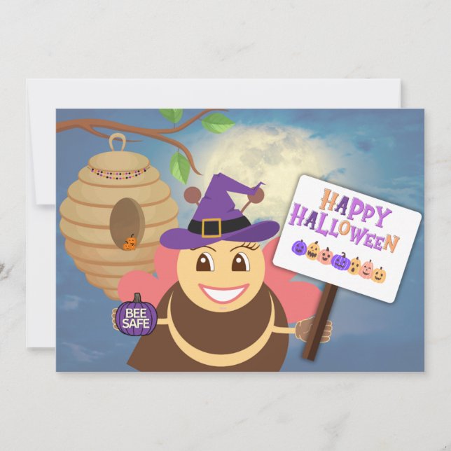Holiday Card | Happy Halloween  (Front)