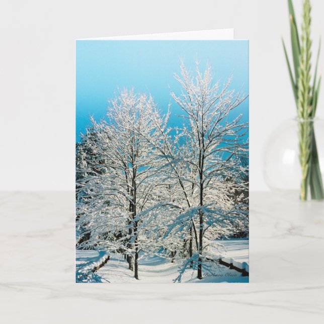 ***Holiday Card: Nature full of divinity. Holiday Card (Front)