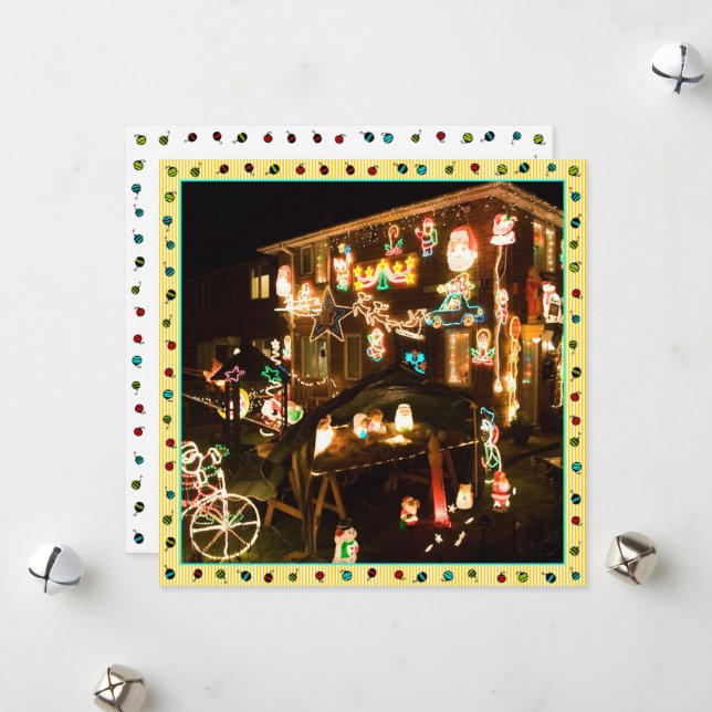 Holiday Card Template (Front/Back In Situ)