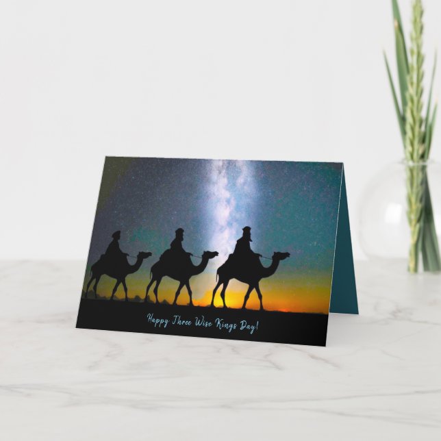 Holiday Card Three Wise Men Epiphany (Front)