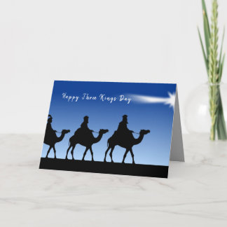 Holiday Card Three Wise Men Epiphany