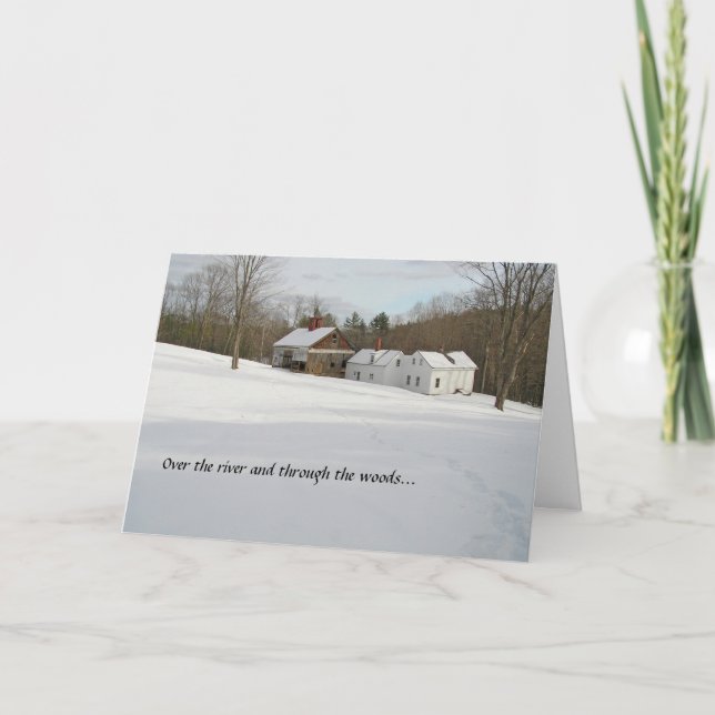 Holiday Card - Winter in the Country (Front)
