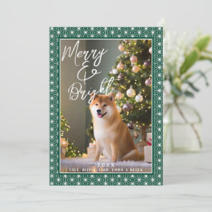 Holiday cards   ASANOHA Japanese Kimono pattern 