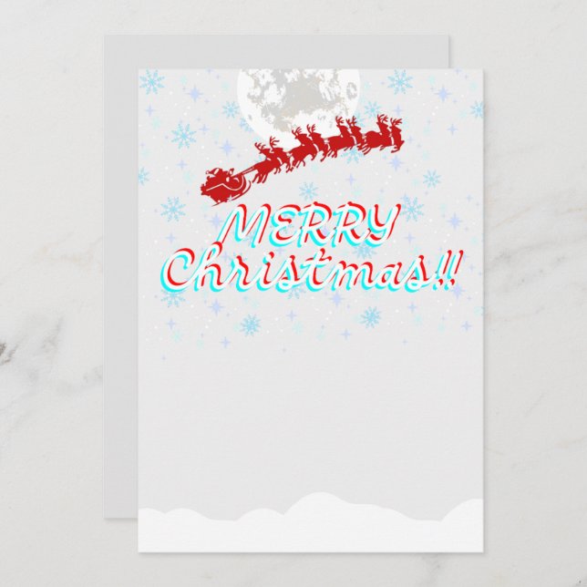 Holiday Cards - Pastel Colours - Christmas (2024) (Front/Back)
