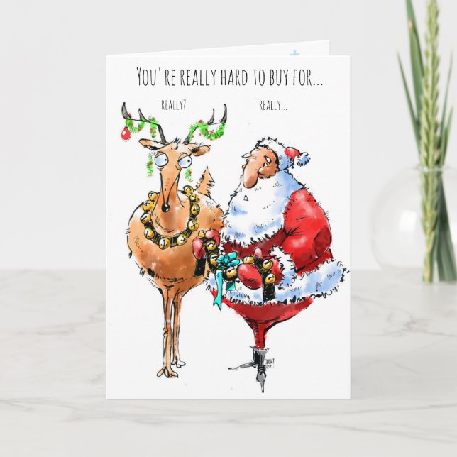 Holiday Cartoon card (Front)