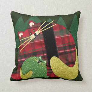 Holiday Cats Cushion