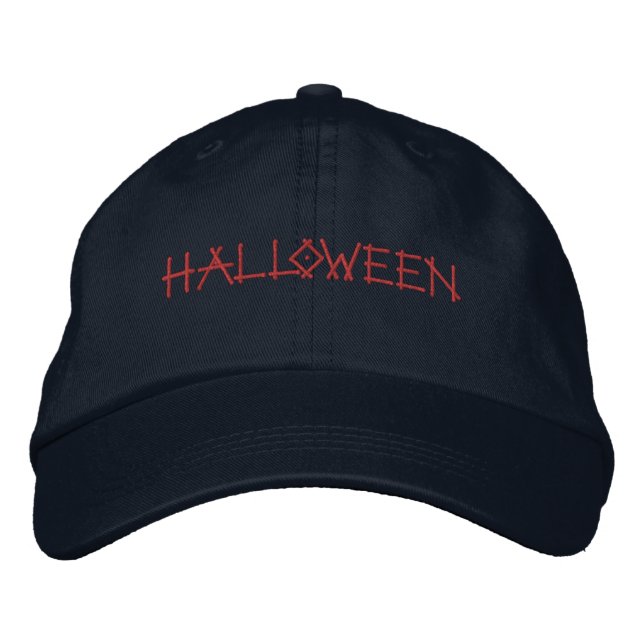 Holiday  Celebration Halloween allhallows Eve-Hat Embroidered Hat (Front)