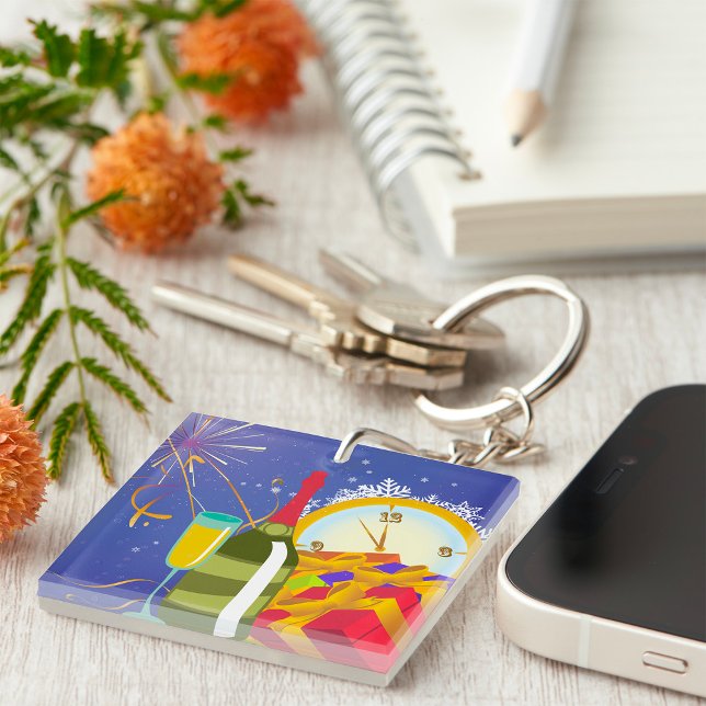 Holiday Celebration Keychain (Creator Uploaded)