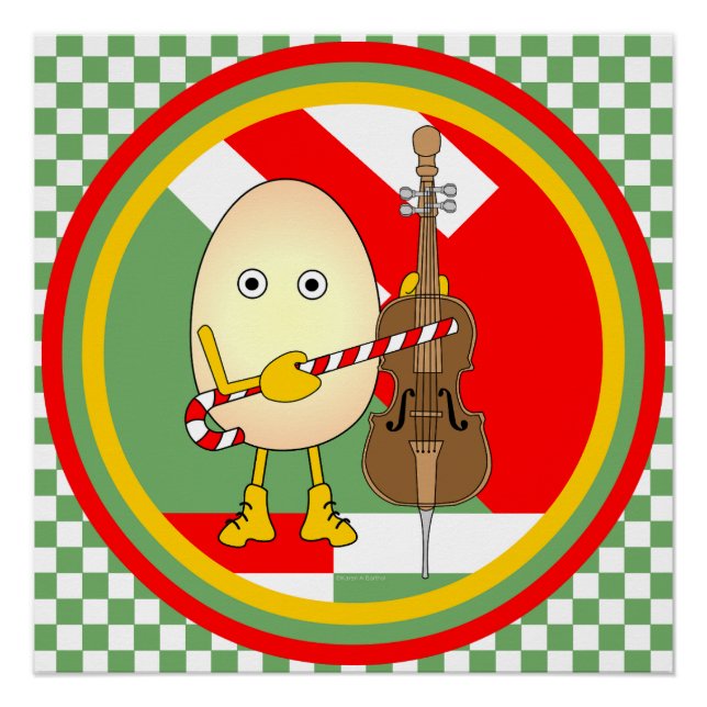 Holiday Cello  Poster (Front)
