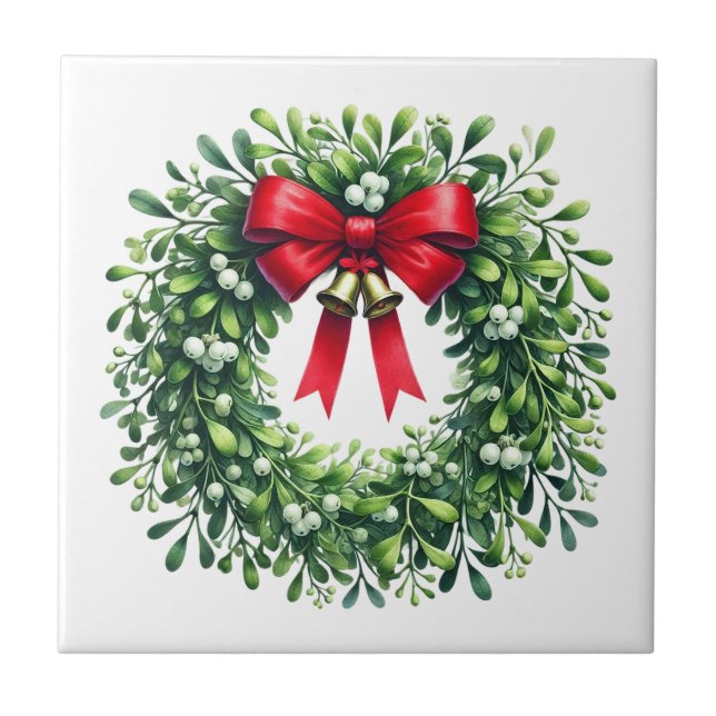 Holiday  ceramic tile (Front)