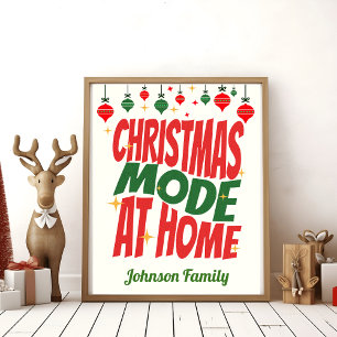Holiday Cheer at Home - Custom Christmas Sign
