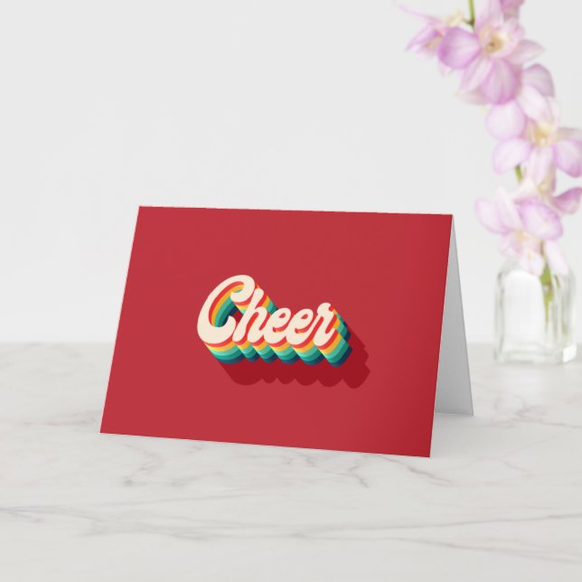 Holiday Cheer Card (Orchid)