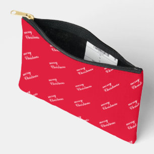 Holiday Cheer Christmas Accessory Pouch