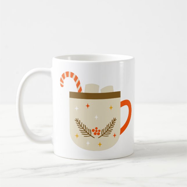 Holiday Cheer Coffee Mug (Left)
