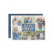 Holiday Cheer Collage Holiday Photo Card Navy