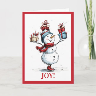 Holiday Cheer  – Festive Greetings Holiday Card