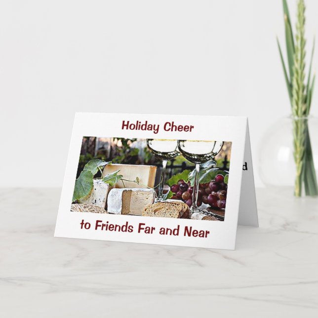 HOLIDAY CHEER=FRIENDS FAR AND NEAR (Front)