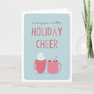 Holiday Cheer Greeting Card (blank inside)