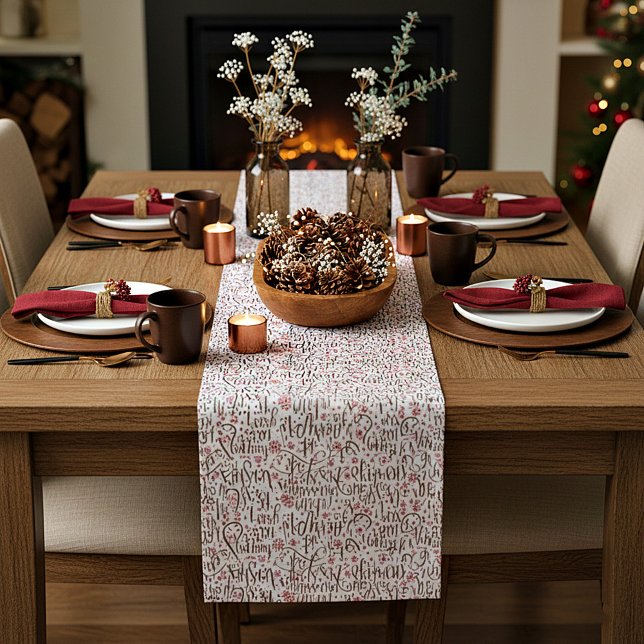 Holiday cheer long table runner (Creator Uploaded)