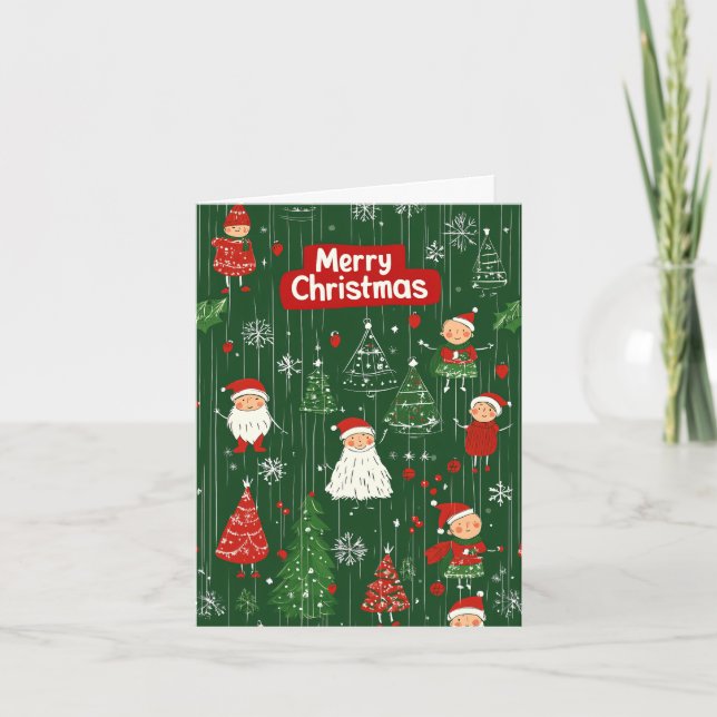 Holiday Cheer Parade Card (Front)
