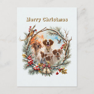  Holiday Cheer With a Brittany Spaniel