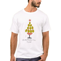 Holiday 'CHEERS!' Olive Tree design