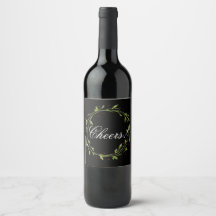 Holiday Cheers! with Wreath  Custom Christmas